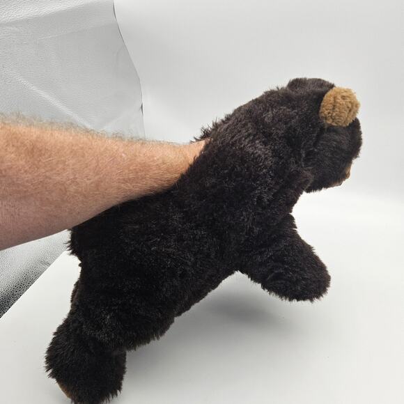 Vintage Folkmanis FolkTails Bear Puppet Plush 20" Stuffed Animal Toy Puppet - Picture 10 of 13